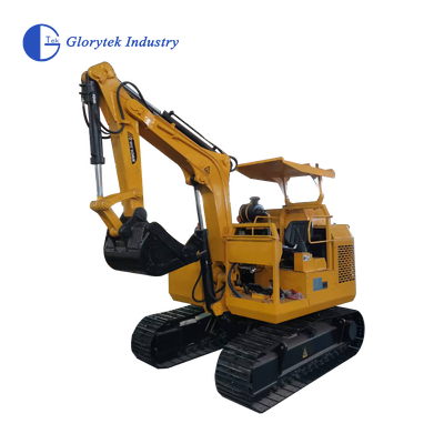 MWY6.3/0.3 Excavadora eléctrica hidráulica de trabajo pesado para minas de carbón 37 kW Brazo de alta resistencia con sistema de detección de carga y cabina FOPS